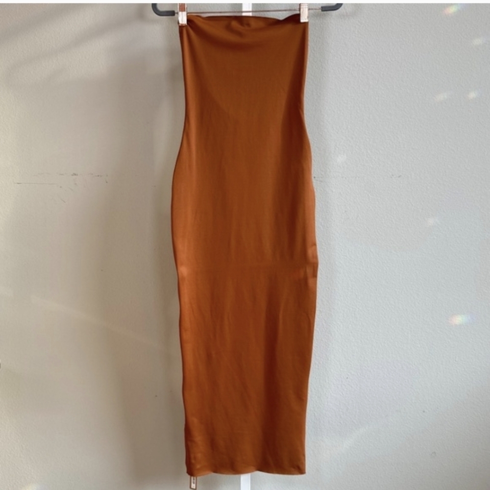 Iconic Skims Convertible Tube Dress In Terra Size L - Picture 2 of 4